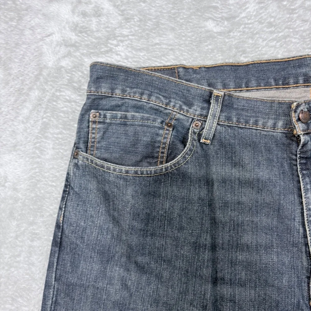 Levis 559 Relaxed Straight Jeans Mens 40x30 Blue Medium Wash Denim Cotton